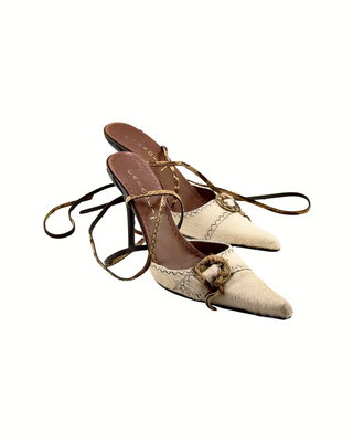 Casadei Cowhide Heels (39)