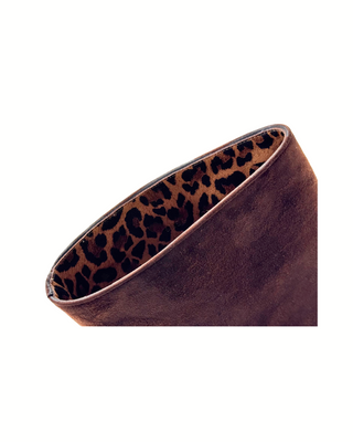 Dolce & Gabbana Brown Suede Leather Boot (36)