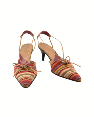 Kenzo Kitten Heels mit Schleife (36/37.5/39)