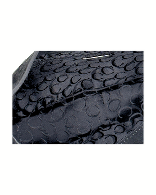 Casadei Bag Black with White Contrast Stitching