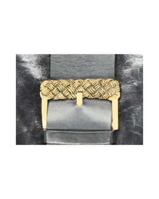 Casadei Bag Black with Buckle Detail